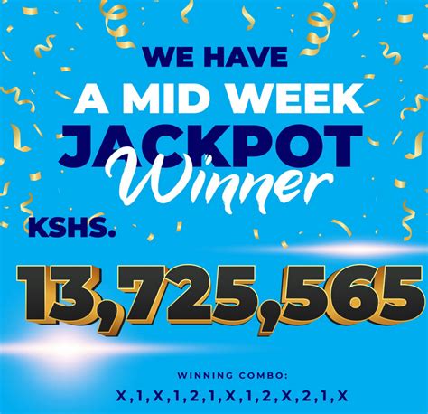 Sportpesa Midweek jackpot has been won.